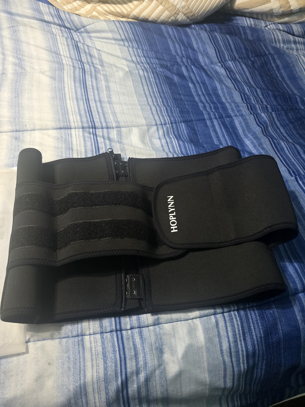 HOPLYNN Black Waist Trainer Belt